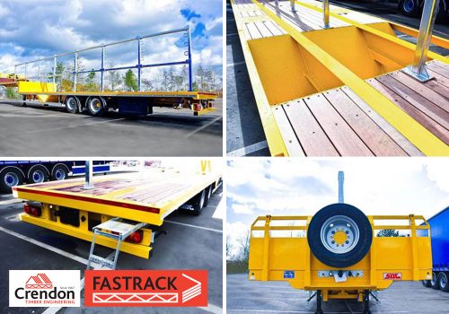 Two New Specialist Truss 40 Foot Artic Trailer Units