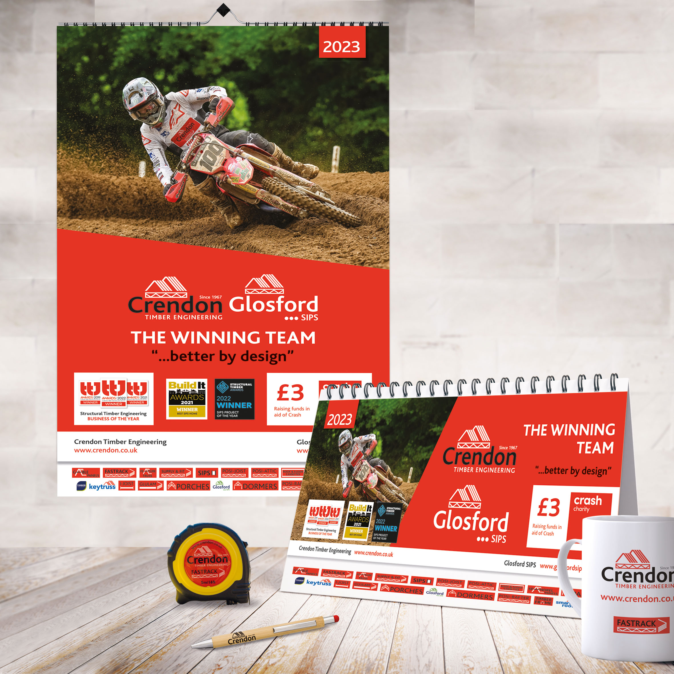 The 2023 Charity Calendar is now available, grab your copy whilst you can. All monies raised will support CRASH Charity