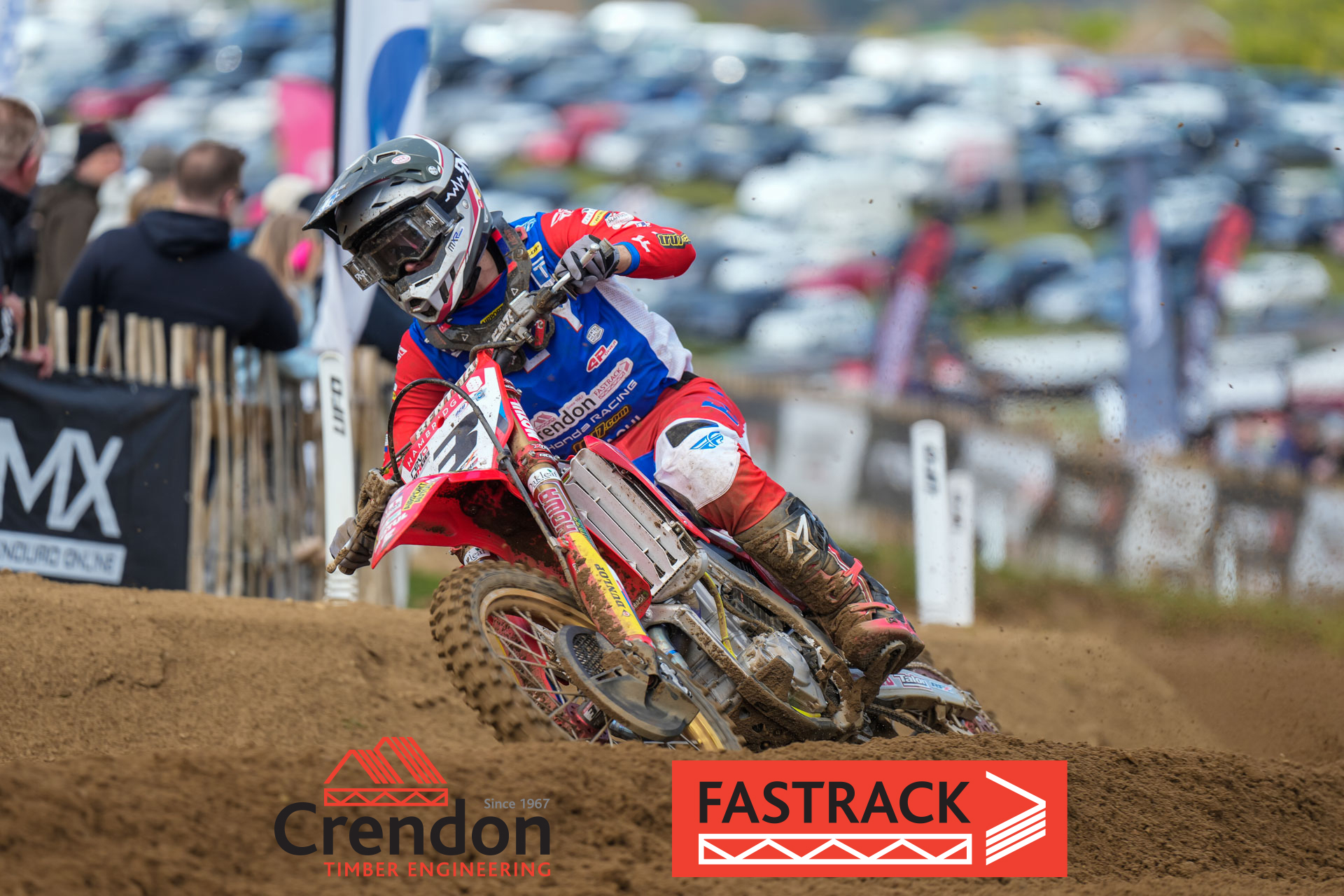 Another Win for Crendon FASTRACK Honda in the British MX1 Championship at Lyng, Norfolk
