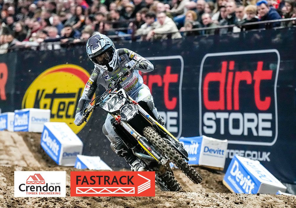 Solid Start for Crendon FASTRACK Honda at Manchester Arenacross