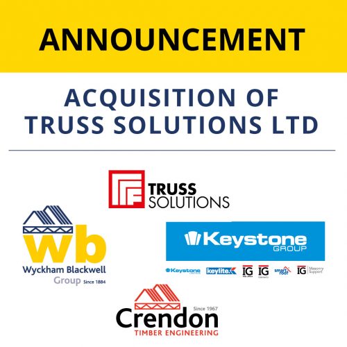 Wyckham Blackwell and The Keystone Group are delighted to announce their joint acquisition of Truss Solutions Ltd on 2/1/24