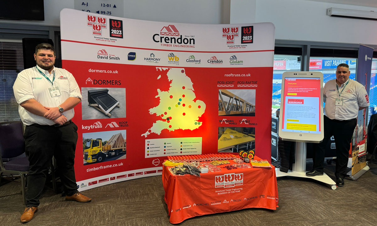 Josh Rix, Regional Sales Manager is joined by Darren Hever, Sales Executive on our stand at the NHBC Building for Tomorrow show at Cardiff City FC today. Do come and say hello if you are attending.