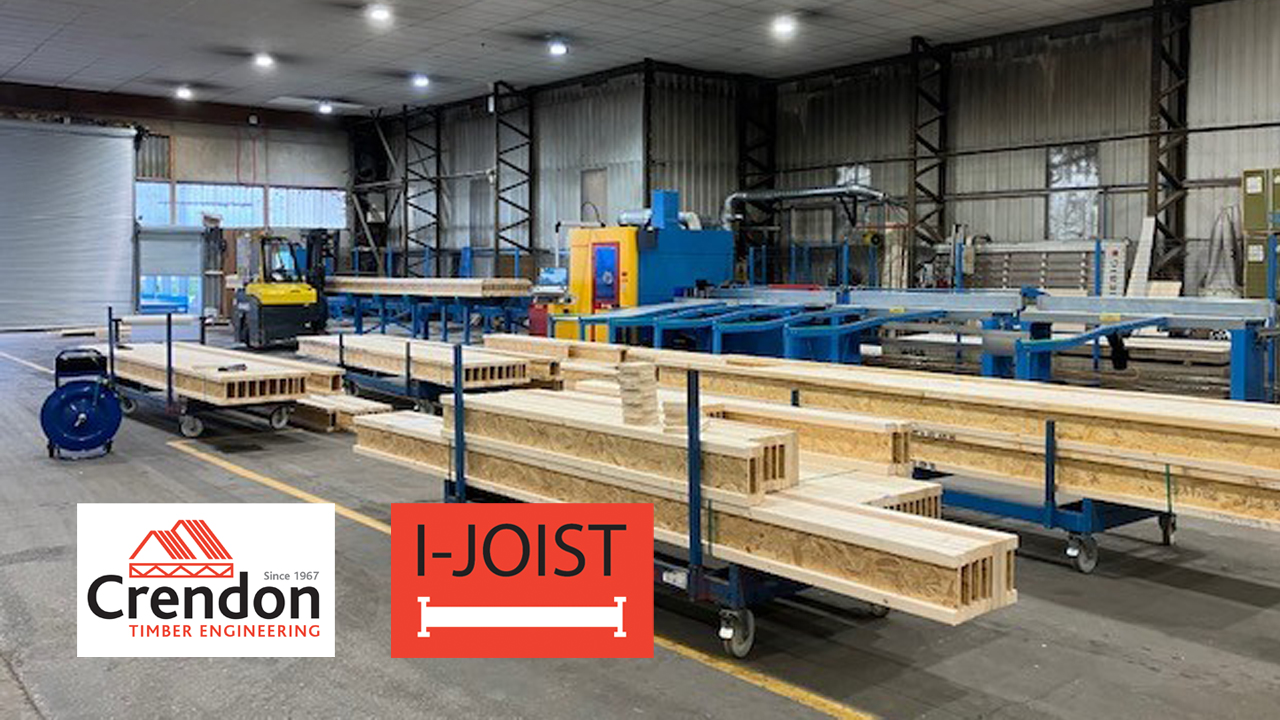 Our new Hundegger saw is now operational at our Glastonbury branch, cutting I Joists. The in-feed for this saw is able to take lengths up to 13.2m.