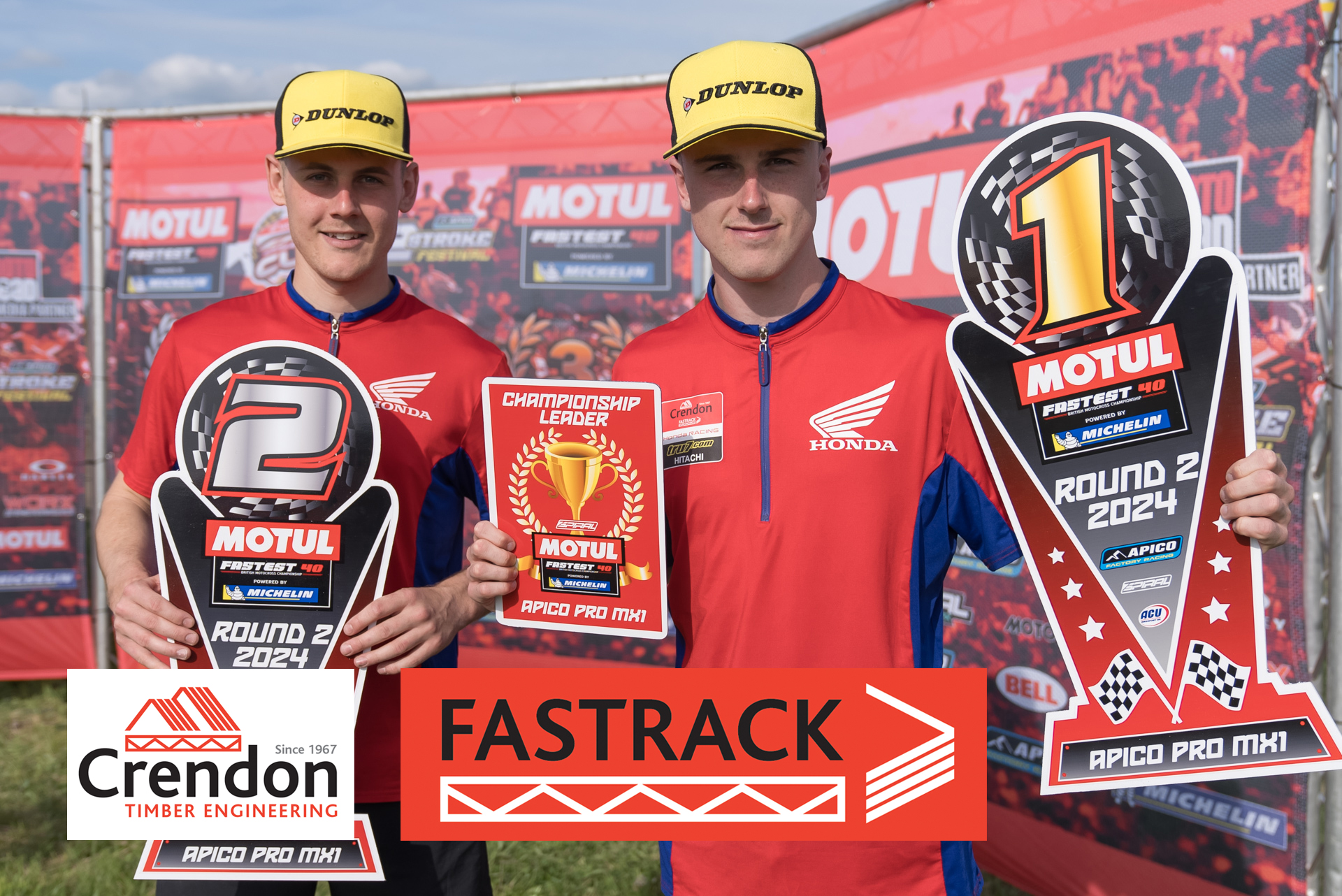 One-two punch from Crendon FASTRACK Honda