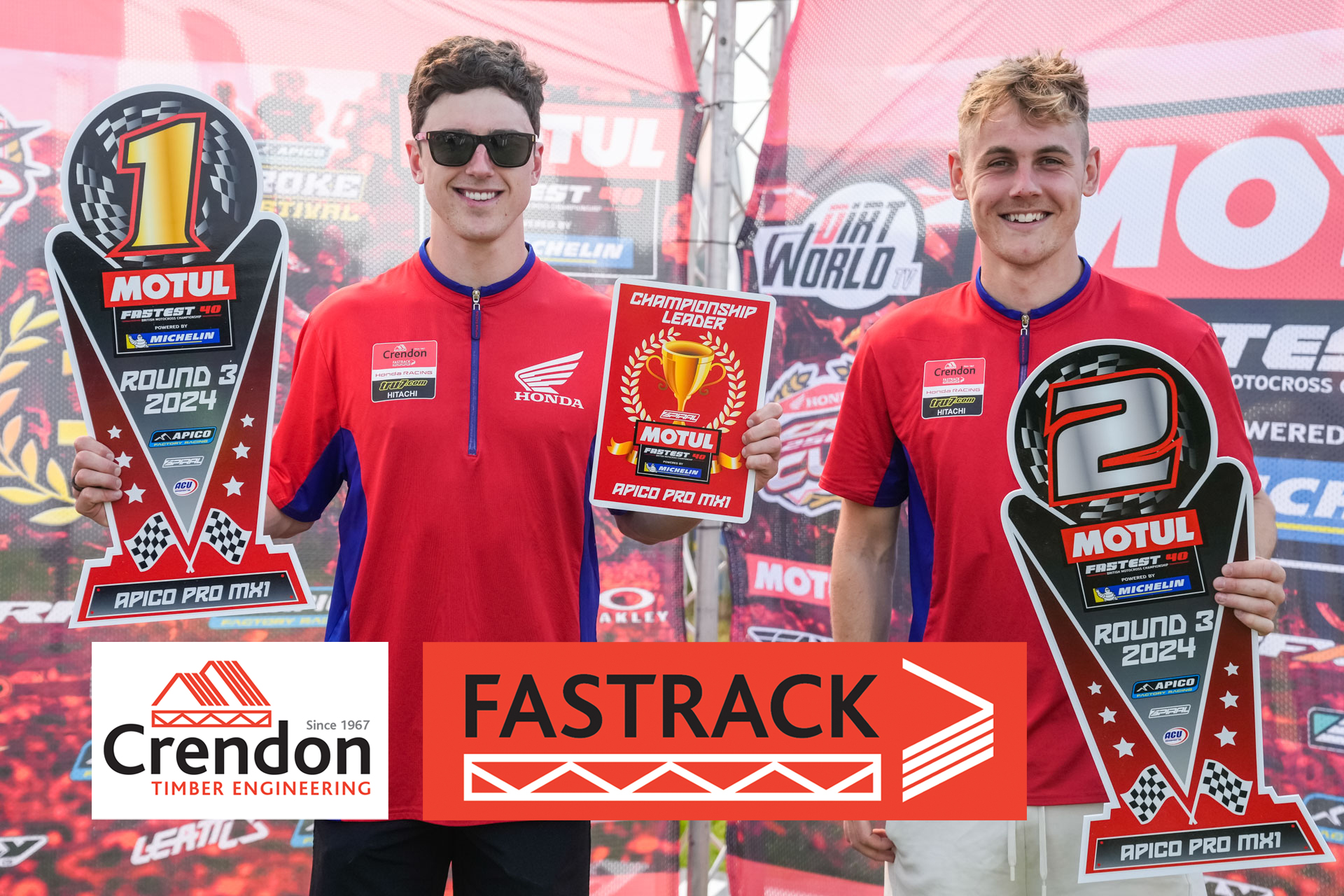 Crendon FASTRACK Mewse and Hammal repeat Fastest 40 supremacy