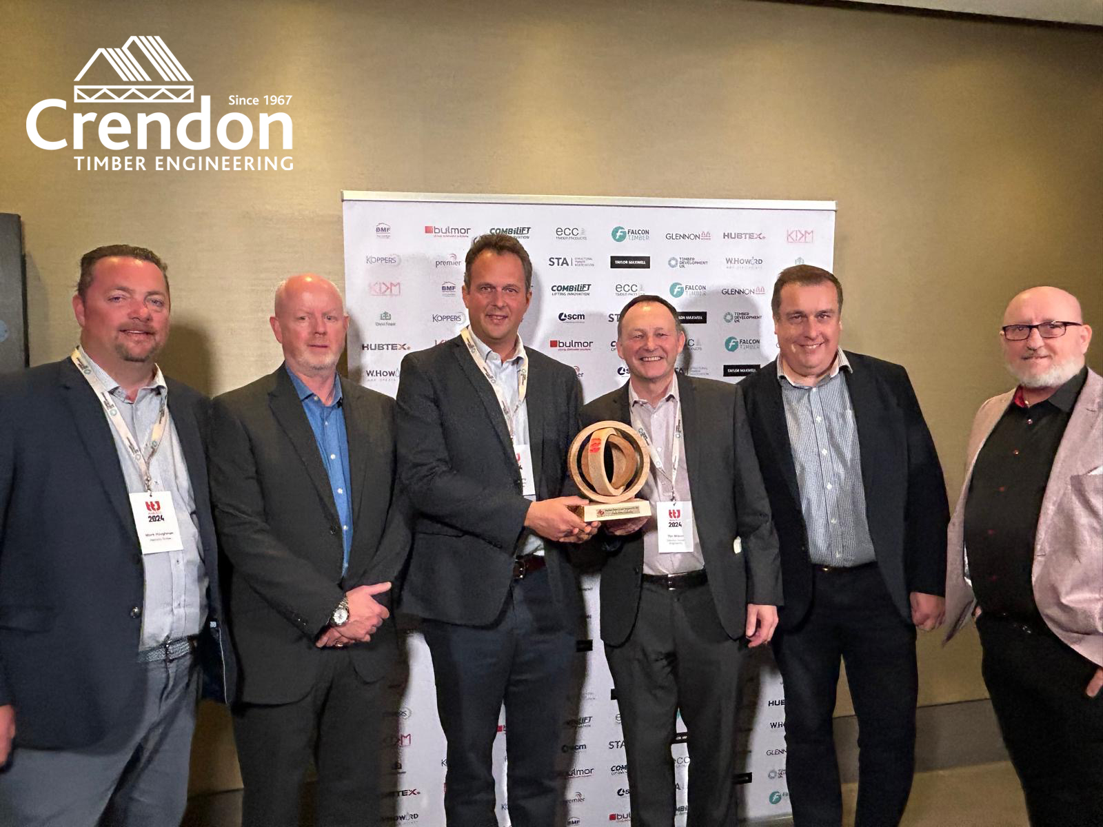 We are incredibly proud to announce that we have won the 2024 TTJ  ‘Structural Timber Systems Supplier of the Year’ award for a remarkable fifth time in the last six years.