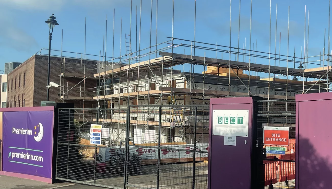 Premier Inn Extension – Barry Island
