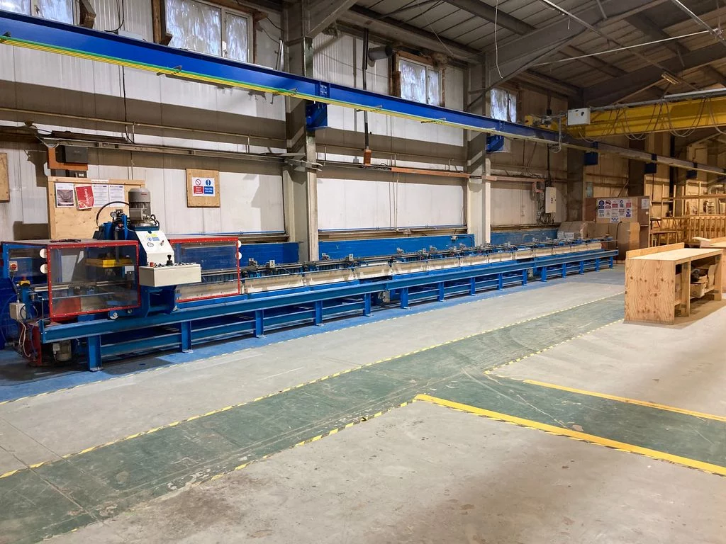 Inside of timber factory