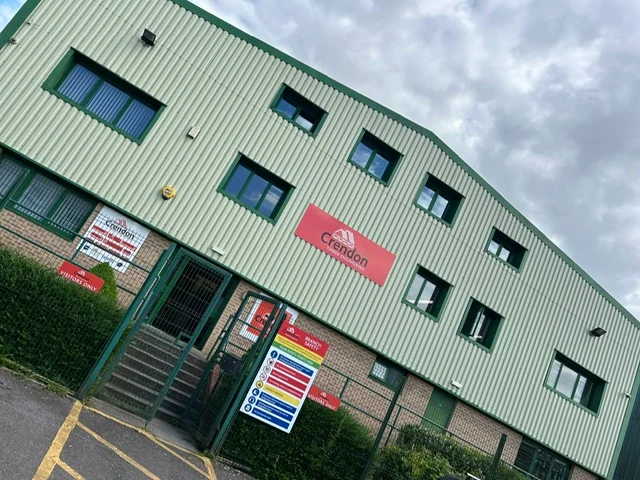 Front of office building