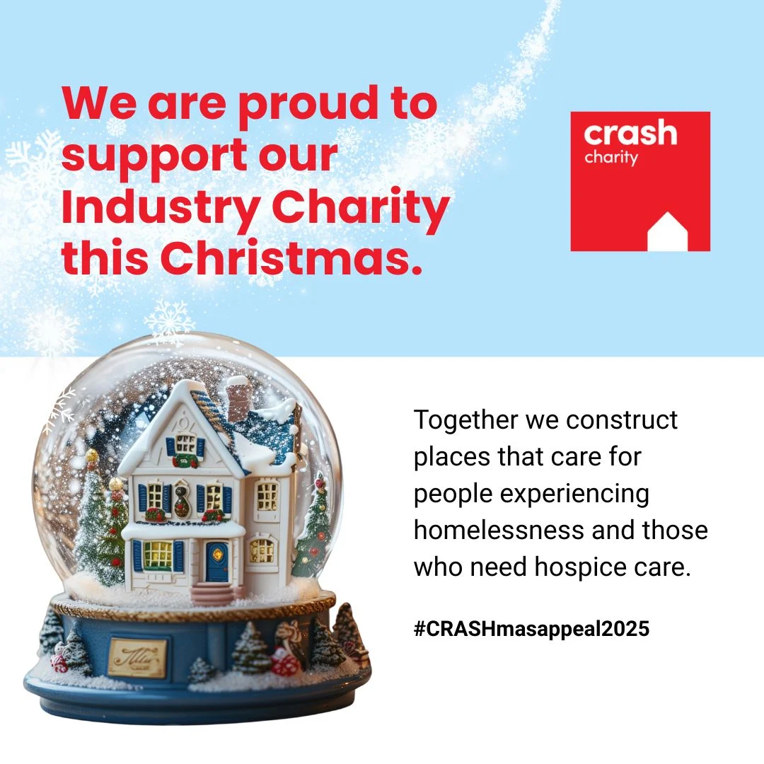 We’re proud to support the CRASH Charity Christmas Card Appeal and help Create a Foundation for Positive Change this festive season.