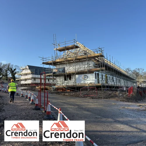 A recent progress visit shows good momentum on-site as this affordable housing development continues to take shape.